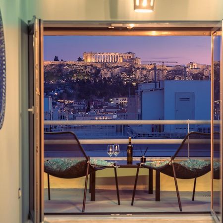Acropolis View Mini Sky Suite & Hot Tub アテネ エクステリア 写真