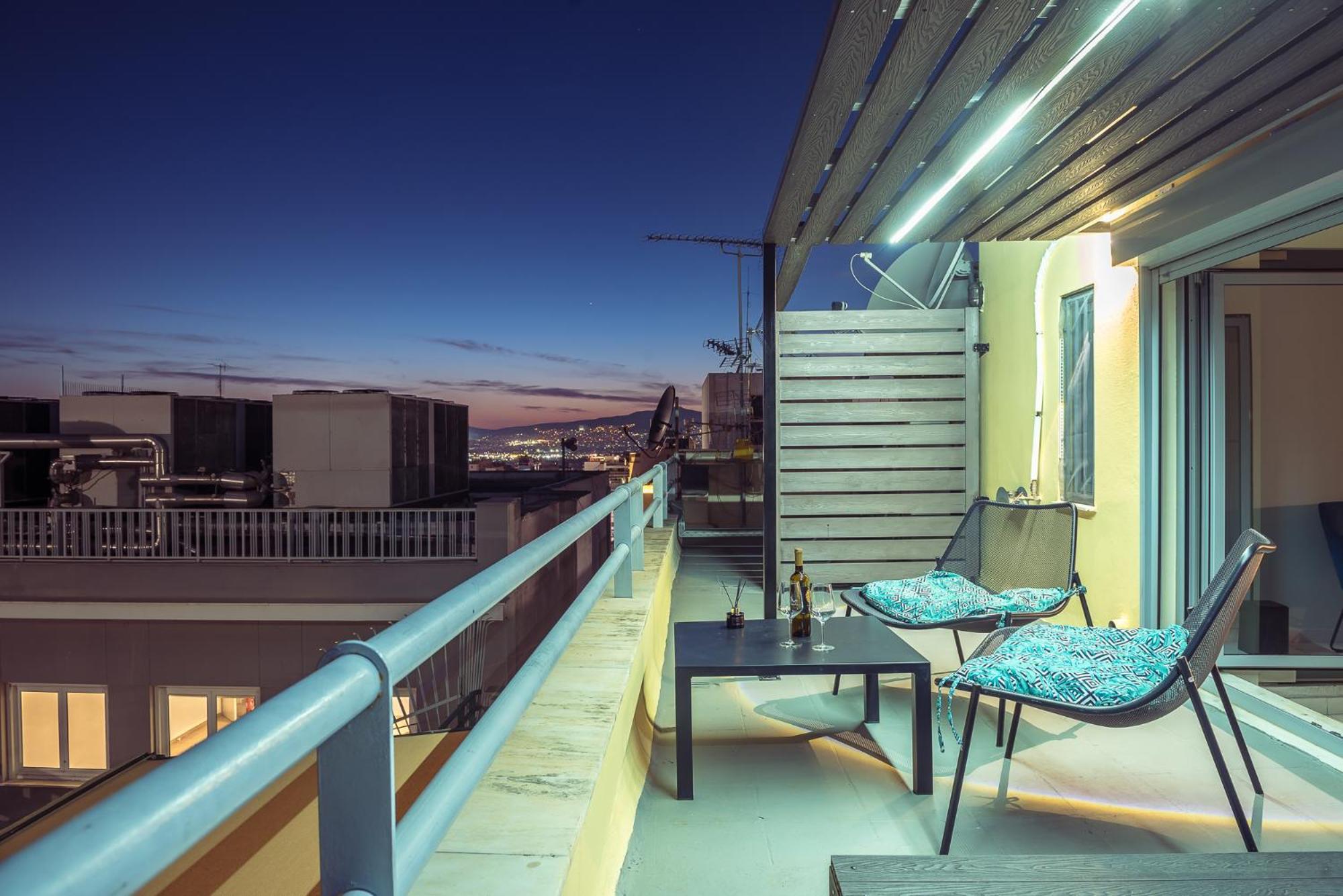 Acropolis View Mini Sky Suite & Hot Tub アテネ エクステリア 写真