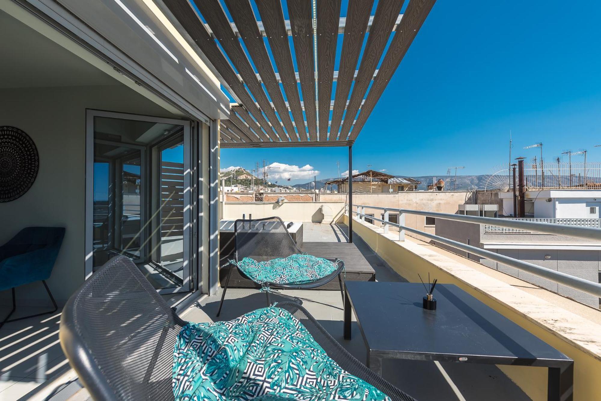 Acropolis View Mini Sky Suite & Hot Tub アテネ エクステリア 写真